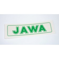 STICKER - JAWA - RECTANGLE - (GREEN JAWA ON TRANSPARENT BACKGROUND)
